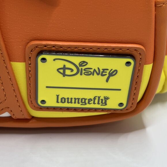 NWT Loungefly Minnie Mouse Candy Corn Glow In The Dark Mini Backpack main image 7